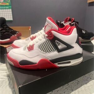 Jordan 4s Fire Red